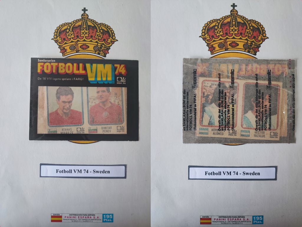 1974 Italy - Campione Gratuito en foto completa
